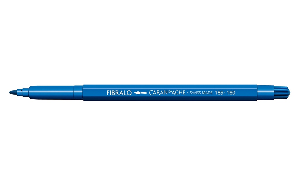 CARAN D'ACHE Feutres Fibralo bleu cobalt