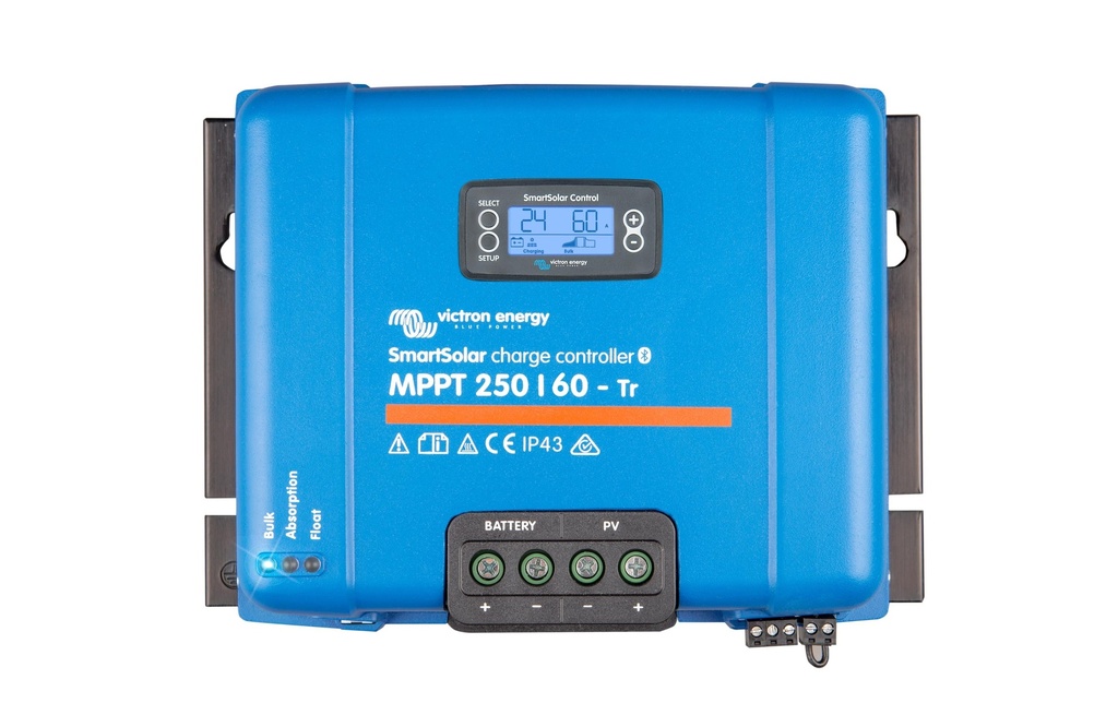 Victron Contrôleur de charge solaire SmartSolar MPPT 250/60, 12-48 V 60A Bornes