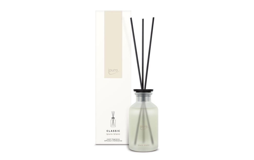 ipuro Bâtonnets parfumés Blanc 240 ml