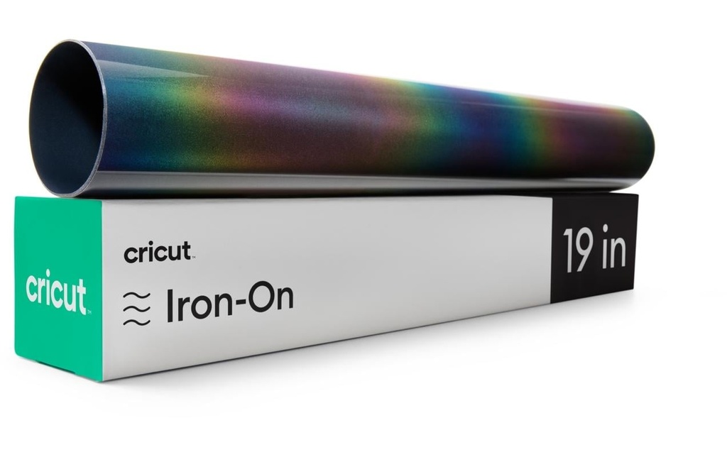 Cricut Film thermocollant 30 x 48 cm, 1 rouleau, Arc-en-ciel