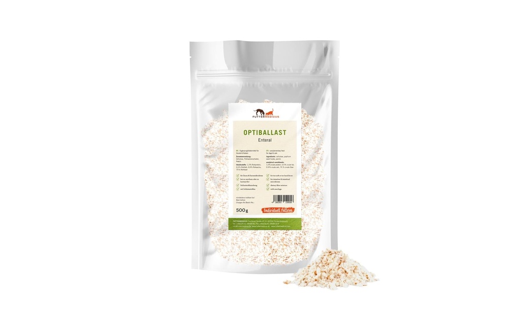 Futtermedicus Supplément alimentaire pour chiens Enteral Optiballast, 500 g