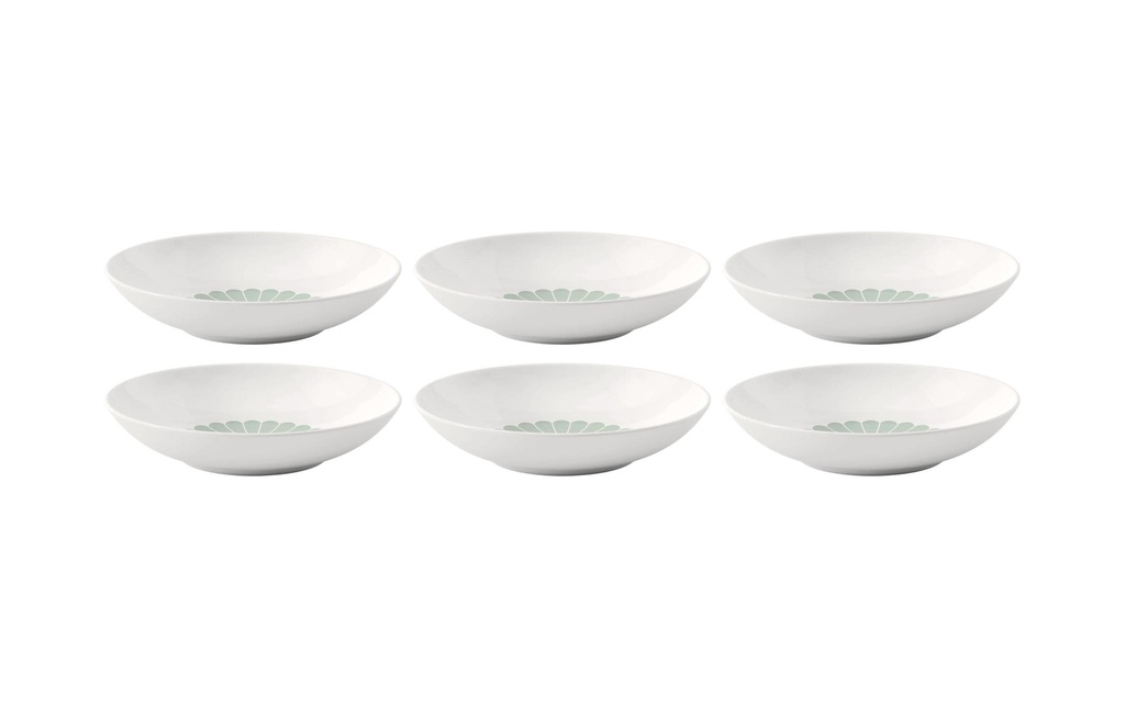 Villeroy & Boch Bol à pâtes Fleur 6 Pièce/s, Vert
