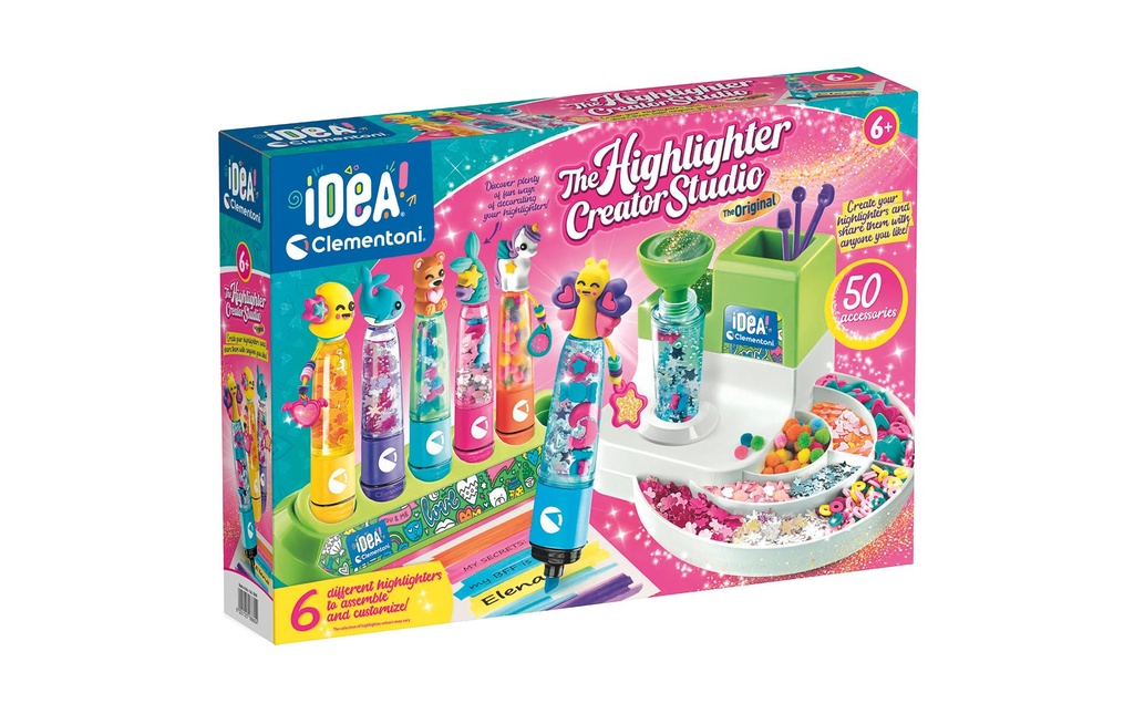 Clementoni Kits de bricolage Mon atelier d'highlighter
