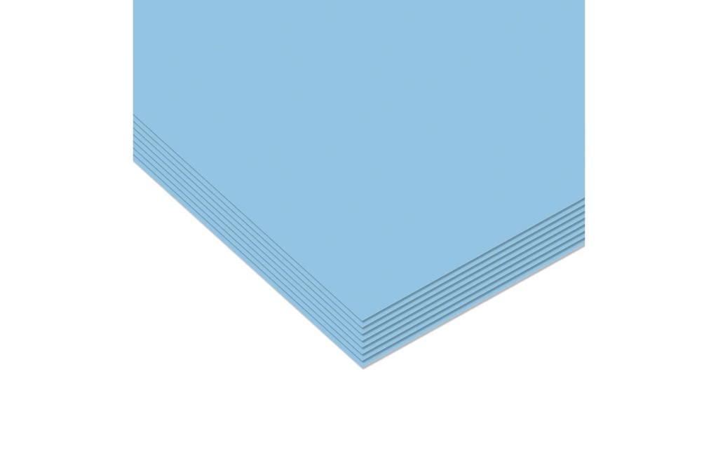 URSUS Papier transparent 70 x 100 cm 25 feuilles, bleu clair