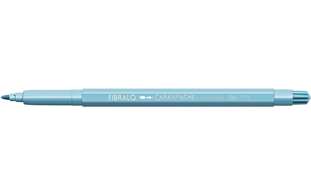 CARAN D'ACHE Feutres Fibralo bleu turquoise