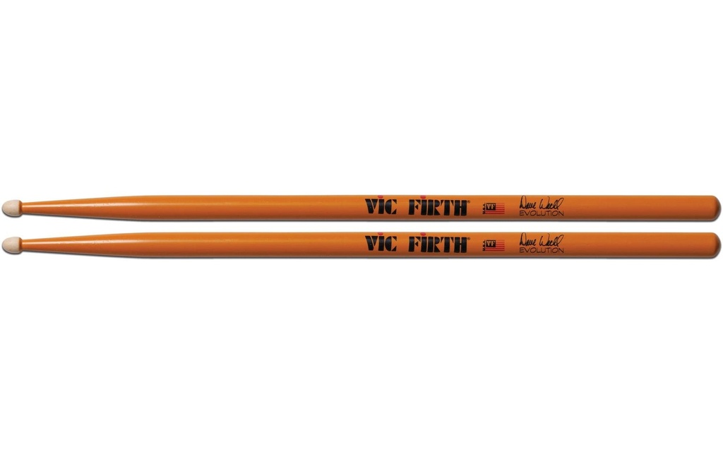 Vic Firth Baguettes de batterie SDW2 Dave Weckl Evolution – 1 Paire/s