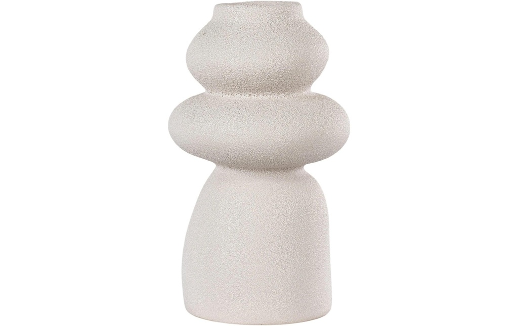 House Nordic Vase rond 26.5 cm, Beige