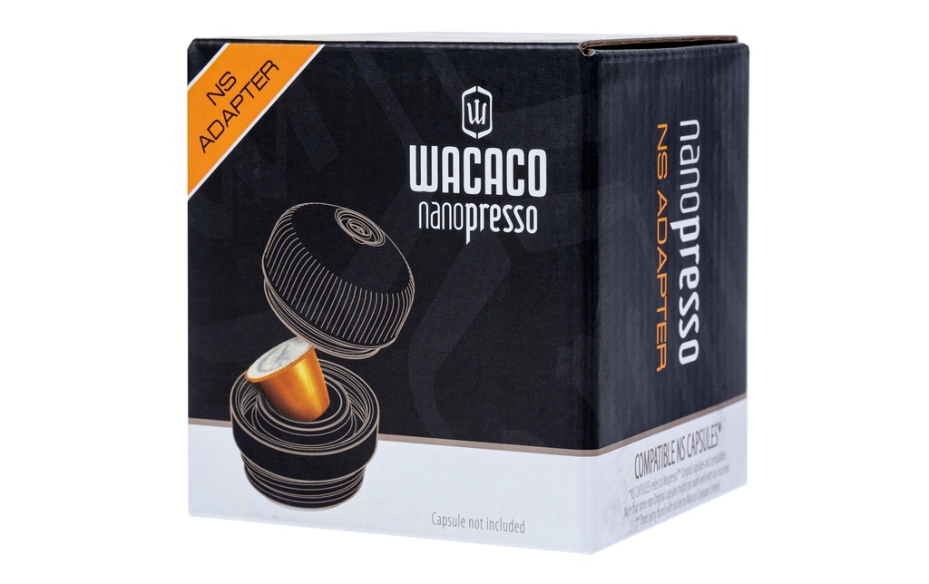 Wacaco Machine à café portable Nanopresso NS Adapter Nespresso capsules