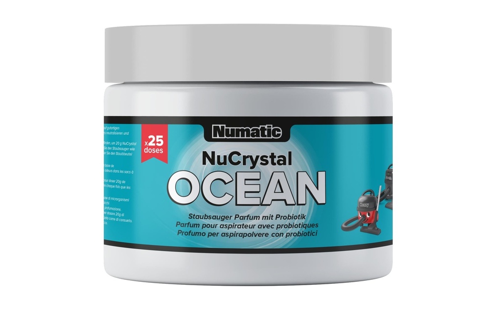 Numatic Déodorant pour aspirateur NuCrystal Ocean