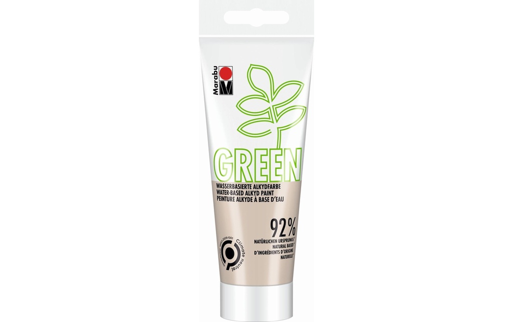 Marabu Peinture pour bricolage Peinture alkyde Green Jaune soleil, 100 ml