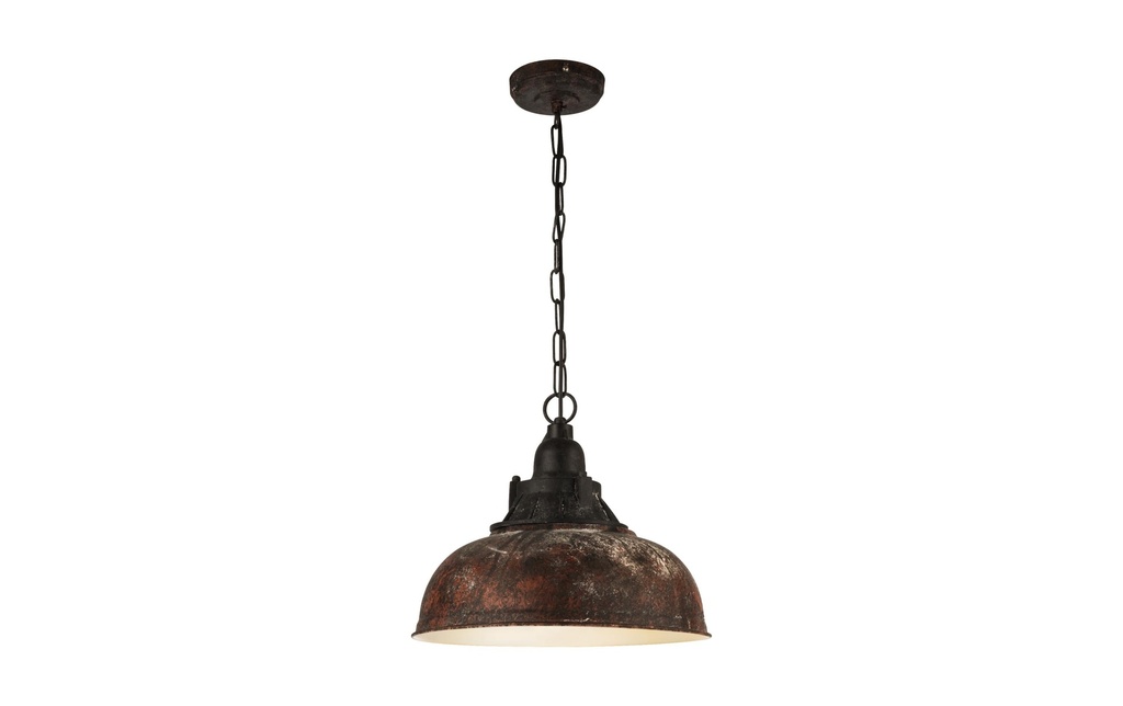 EGLO Leuchten Lampe suspendue GRANTHAM 1 1x E27 Marron