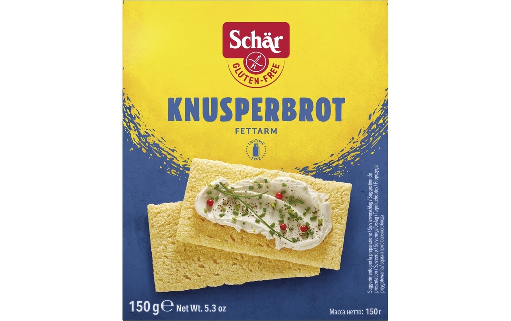 Dr.Schär Pain croustillant sans gluten 150 g