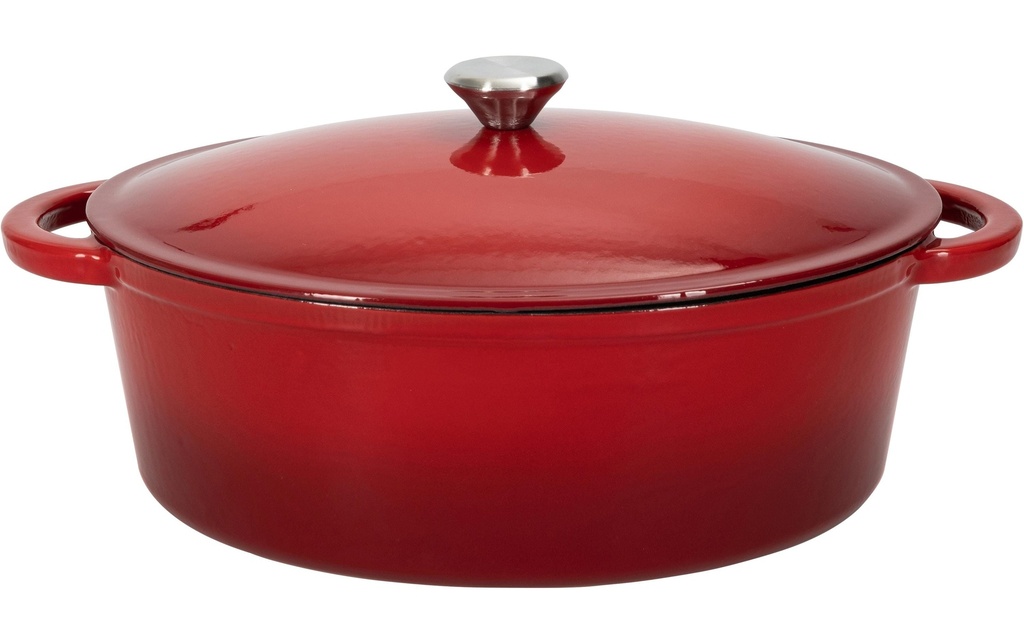 Nouvel Rôtisseur Ovale, 32 cm, Rouge