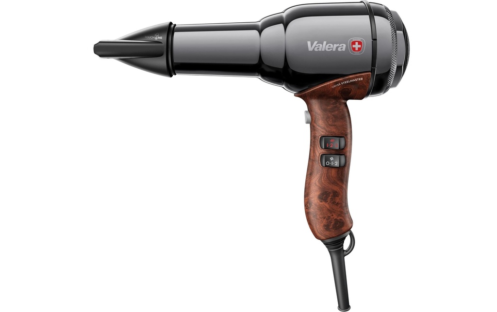 Valera Sèche-cheveux professionnel Swiss Steel-Master Black Chrome