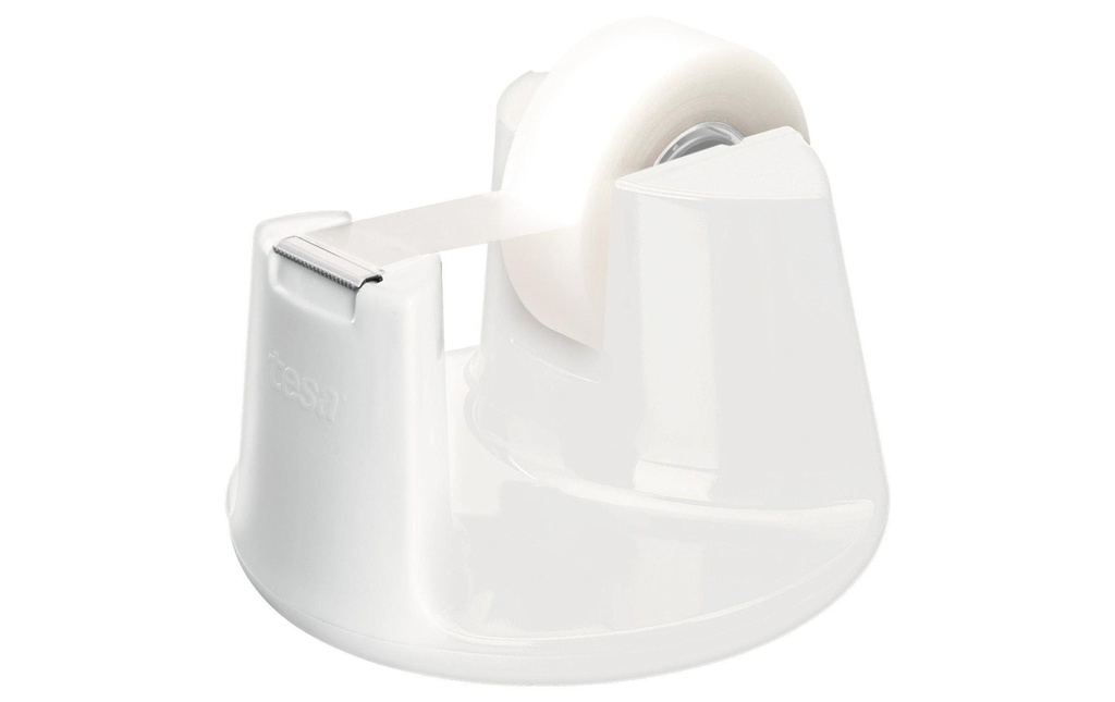 tesa Dévidoir de table Compact Blanc