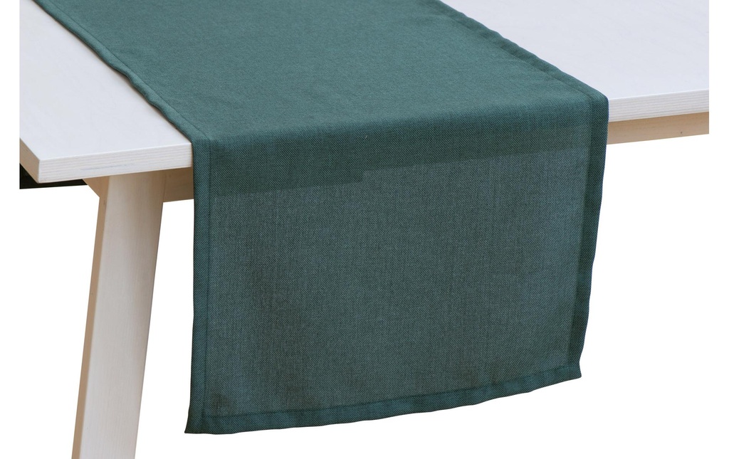 Pichler Chemin de table Panama 50 cm x 150 cm, Vert