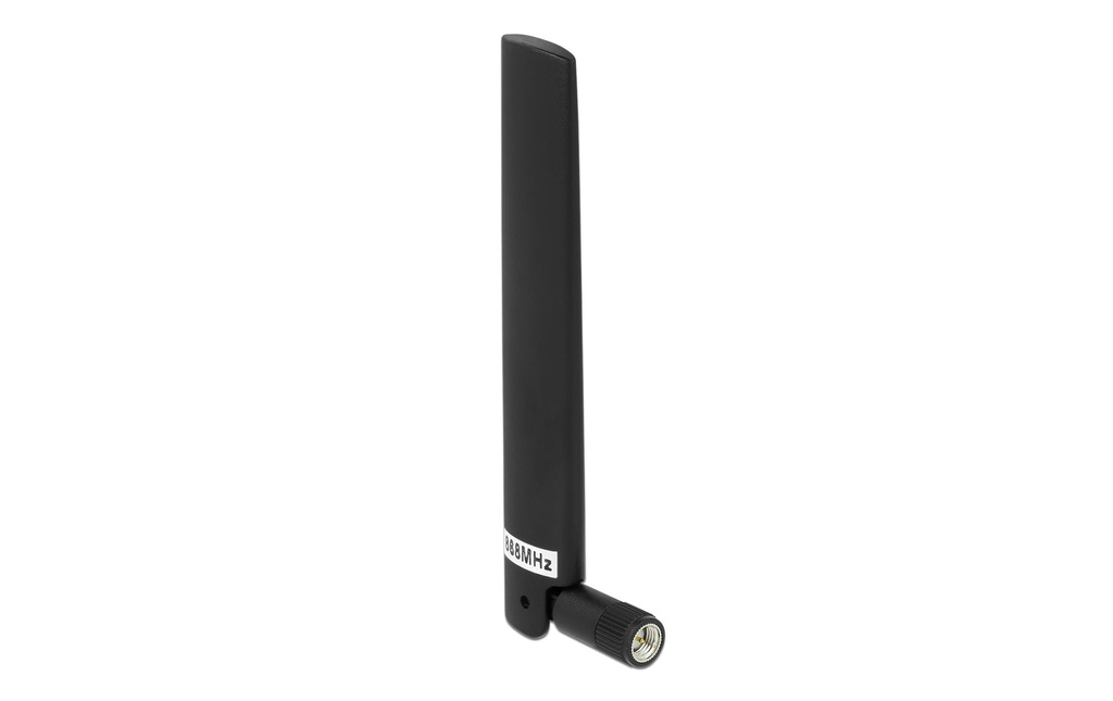 Delock Antenne LoRA Antenne LoRa SMA 3 dBi Rayonnement omni directionnel