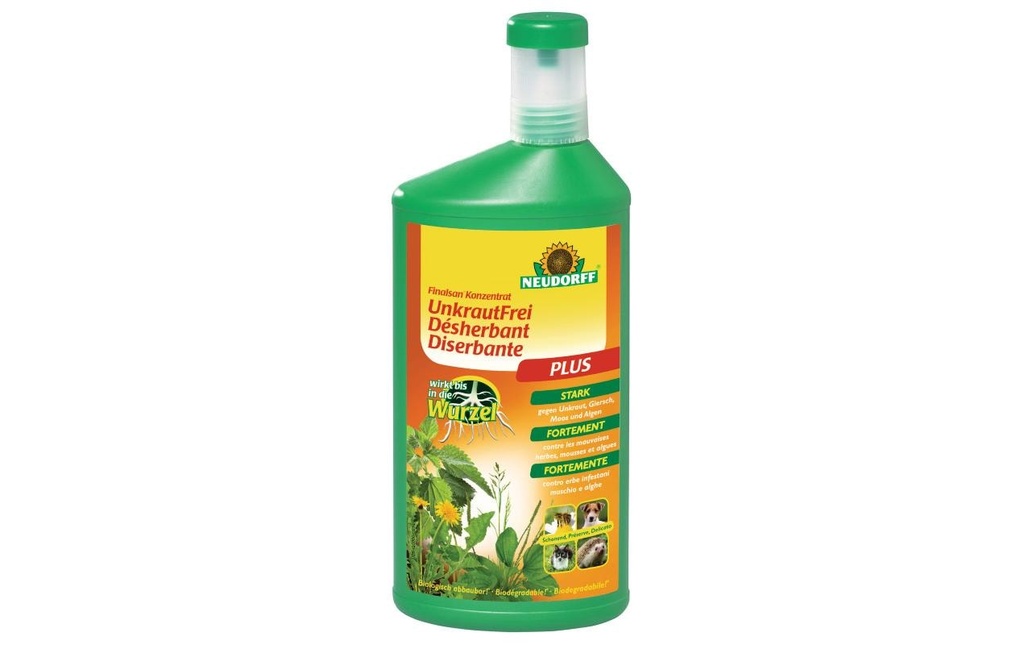 Neudorff Herbicide Finalsan Concentré Sans Mâchoires Plus, 1 l