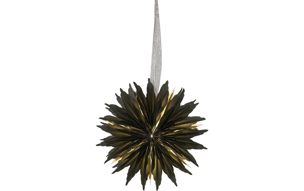 Star Trading Étoile en papier Dis, Vert, Ø 40 cm