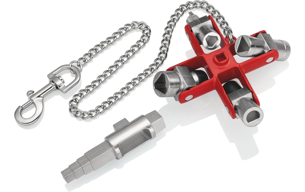Knipex Clés pour armoires de distribution Clé universelle construction