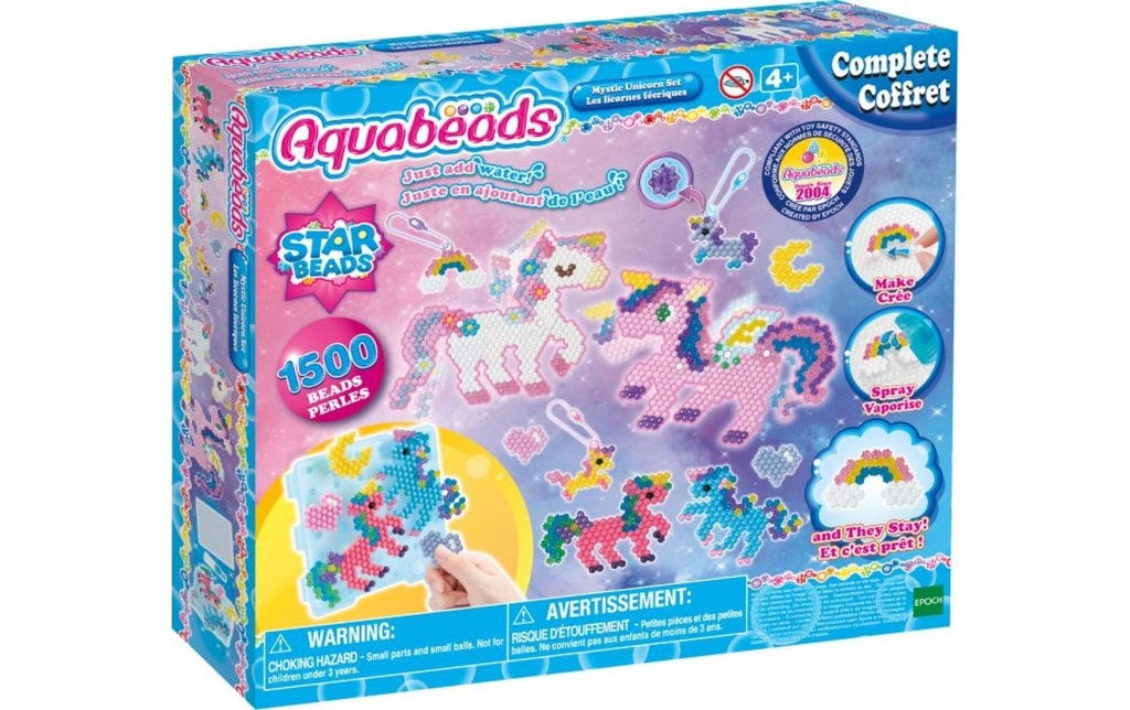 Aquabeads Kits de bricolage Licorne mystique