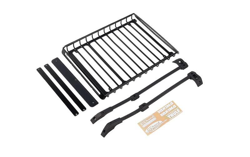 RC4WD Barres de toit en tube d'acier avec rails de toit TRX-4 21 Bronco, noir