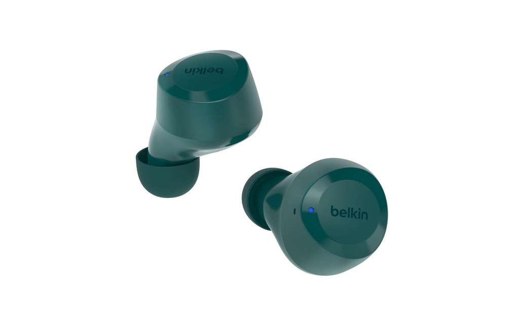 Belkin Écouteurs intra-auriculaires SoundForm Bolt Bleu vert