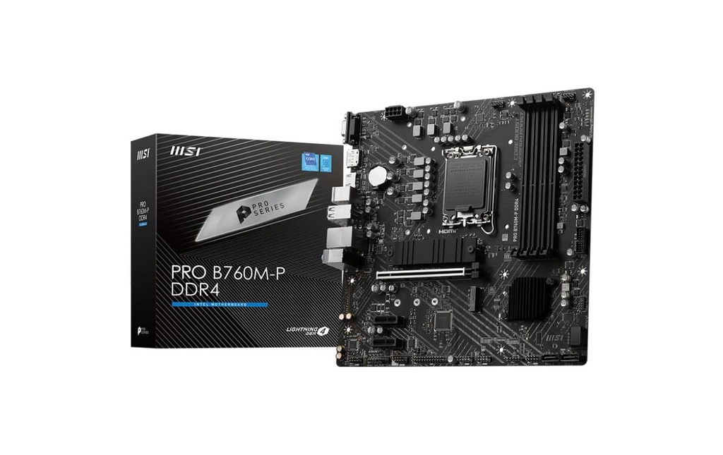 MSI Carte mère PRO B760M-P DDR4