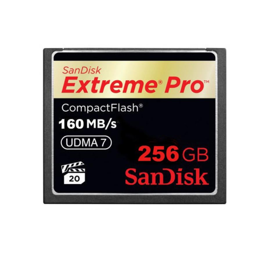 SanDisk Carte CF Extreme Pro 256 GB