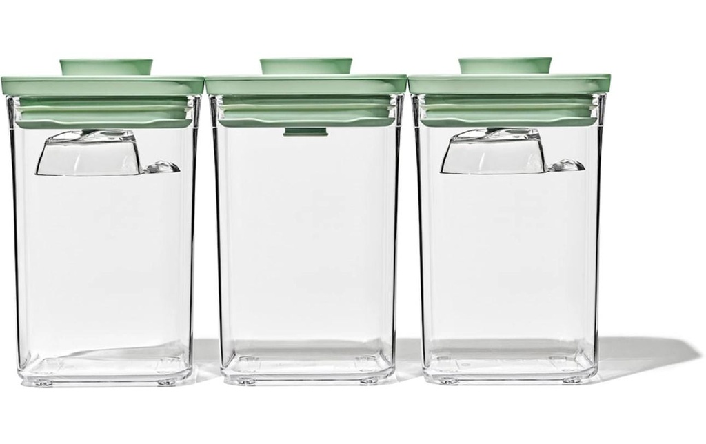 Oxo Good Grips Récipients à provisions Pop, 1 l, set de 3