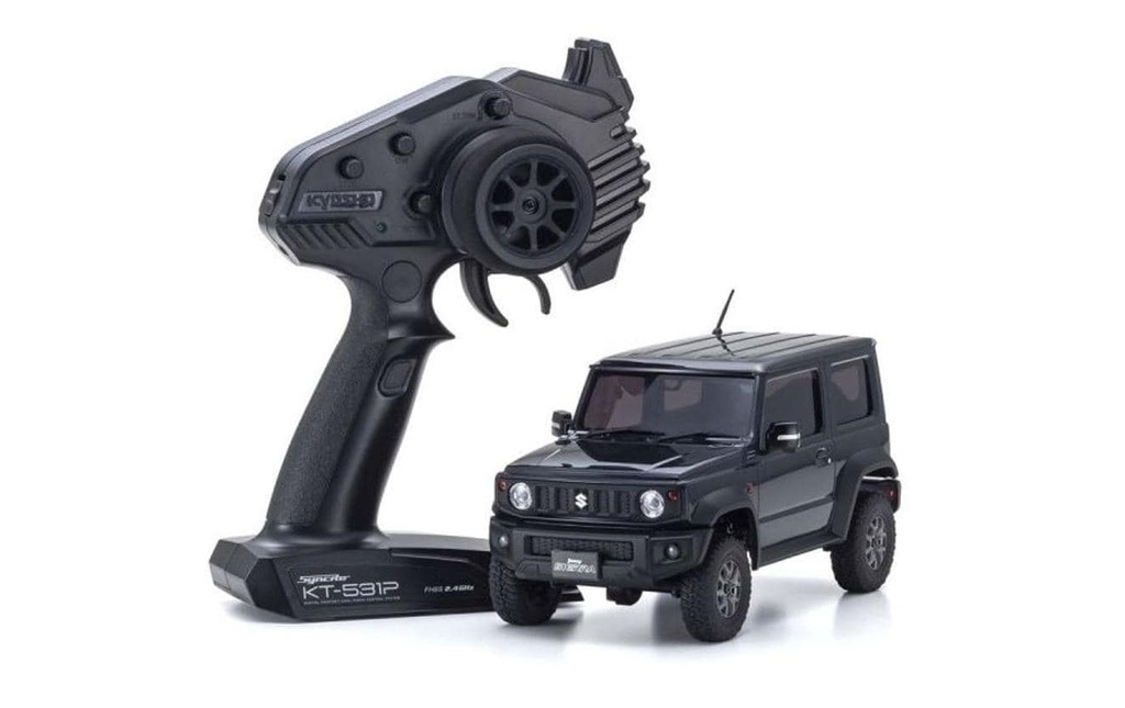 Kyosho Scale Crawler Mini-Z Suzuki Jimny Sierra, noir 1:18, ARTR