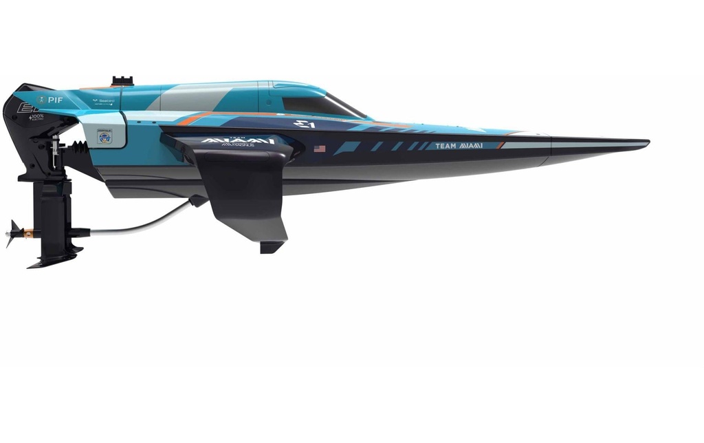 Joysway E1 Racebird Hydrofoil Boat Team Miami 1:14 RTR