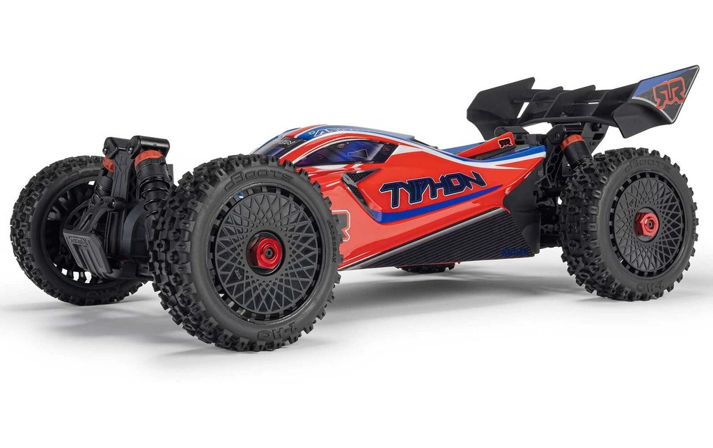 Arrma Buggy TYPHON BLX 223S ARTR, 1:8 - Rouge