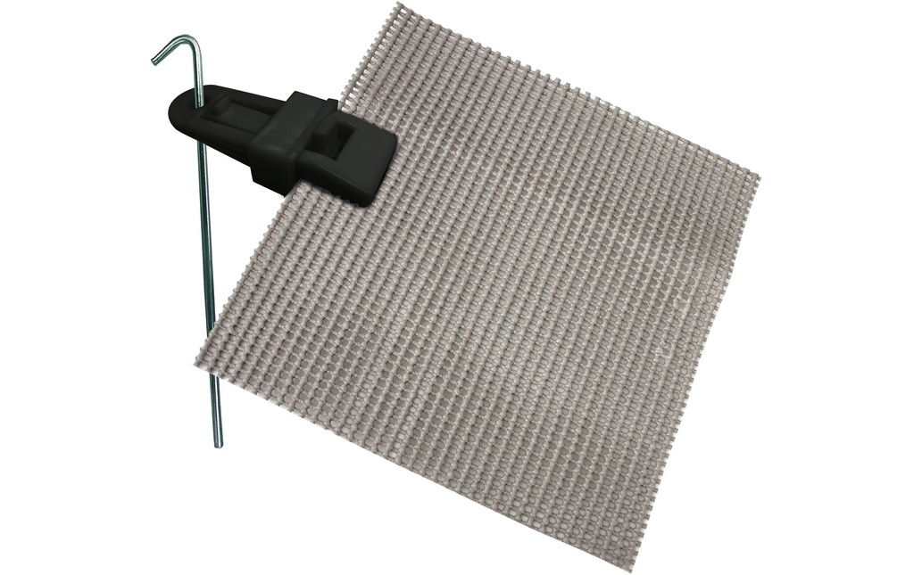 Eurotrail Tapis de tente et voile d'ombrage Clip Lot de 4