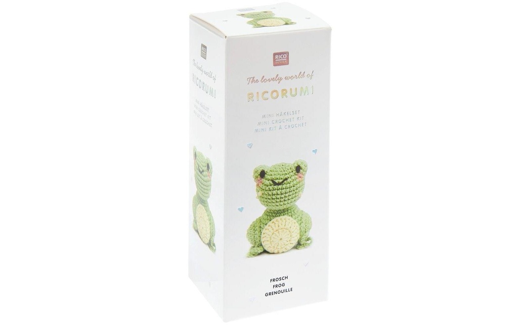 Rico Design Kit de crochet Mini Easy Grenouille