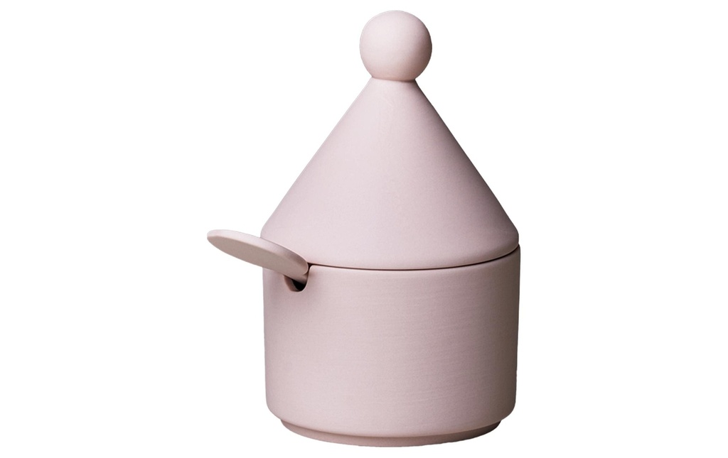 Chic Mic Sucrier avec couvercle et cuillère Good Mood Blossom