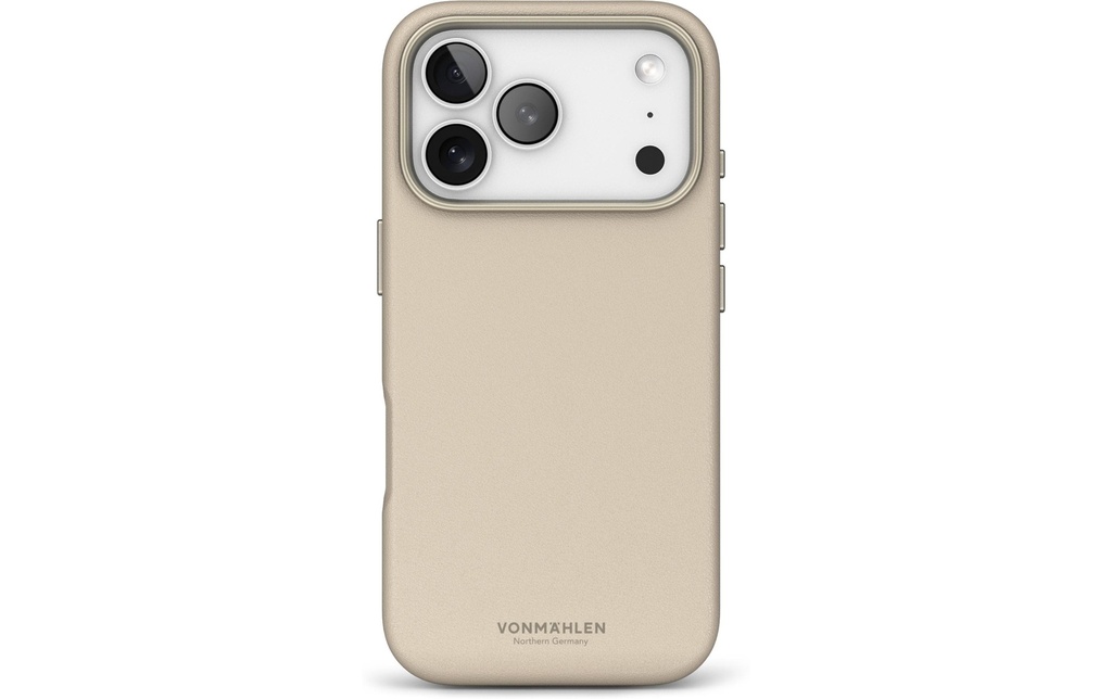 Vonmählen Coque arrière Like Leather iPhone 17 Pro Max Black