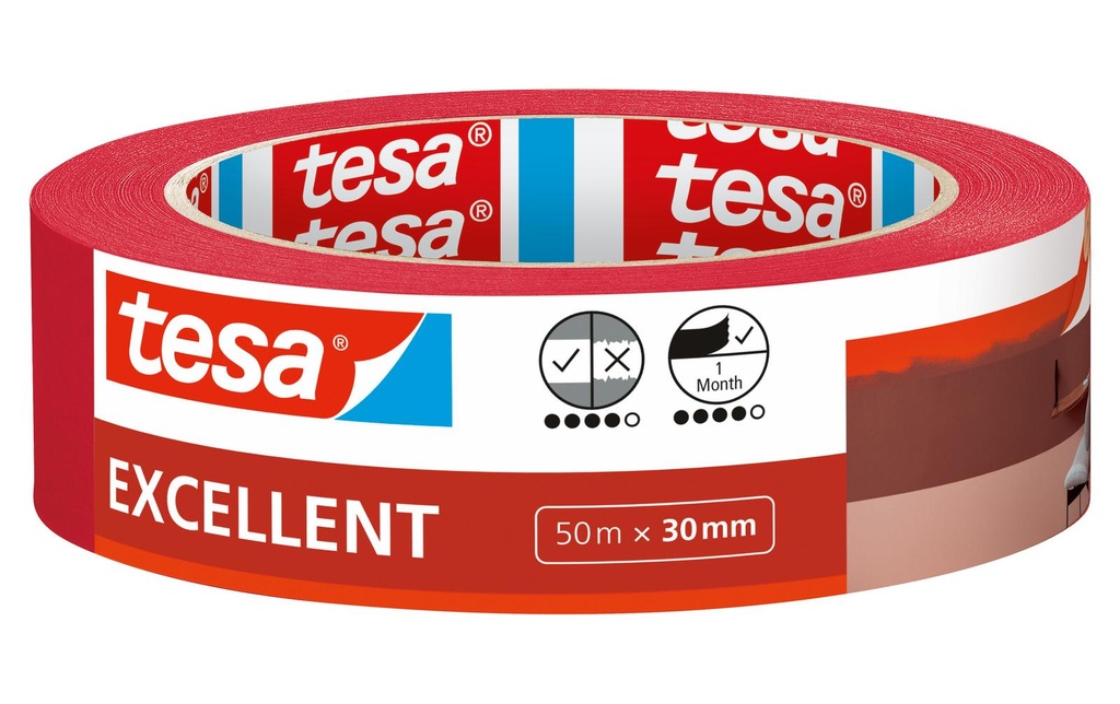 tesa Ruban de peintre Excellent, 50 m x 30 mm