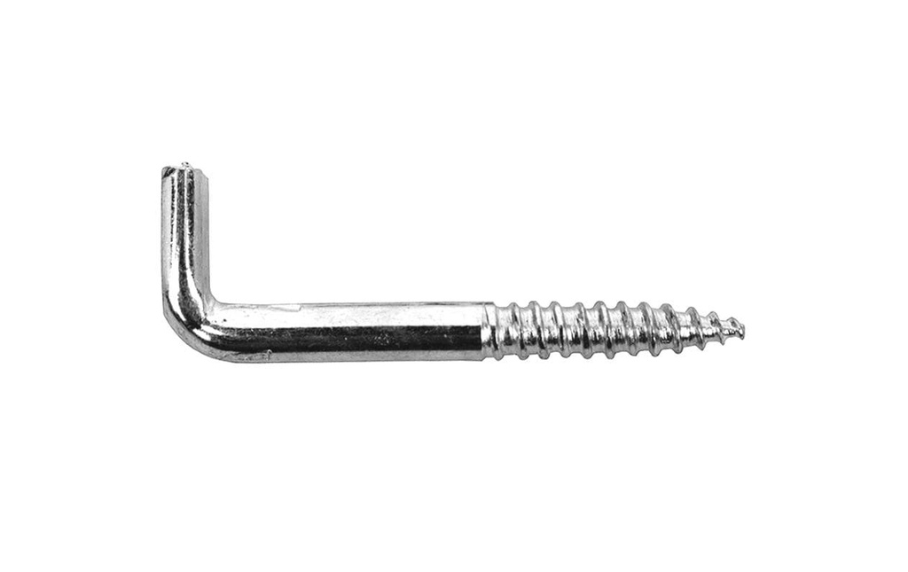 FTM Crochet à visser à fente Art.7, Inox A2 5.2 x 50 mm, 2 pièces