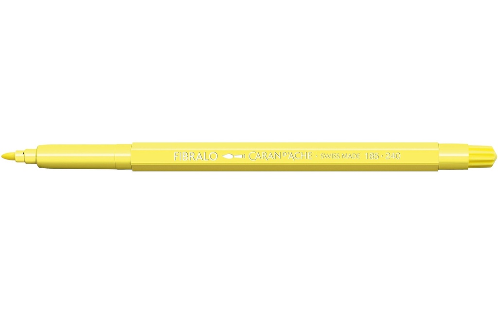 CARAN D'ACHE Feutres Fibralo jaune citron