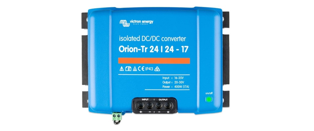 Victron Convertisseur de tension DC/DC Orion-Tr 24-24 V, 17A 400 W
