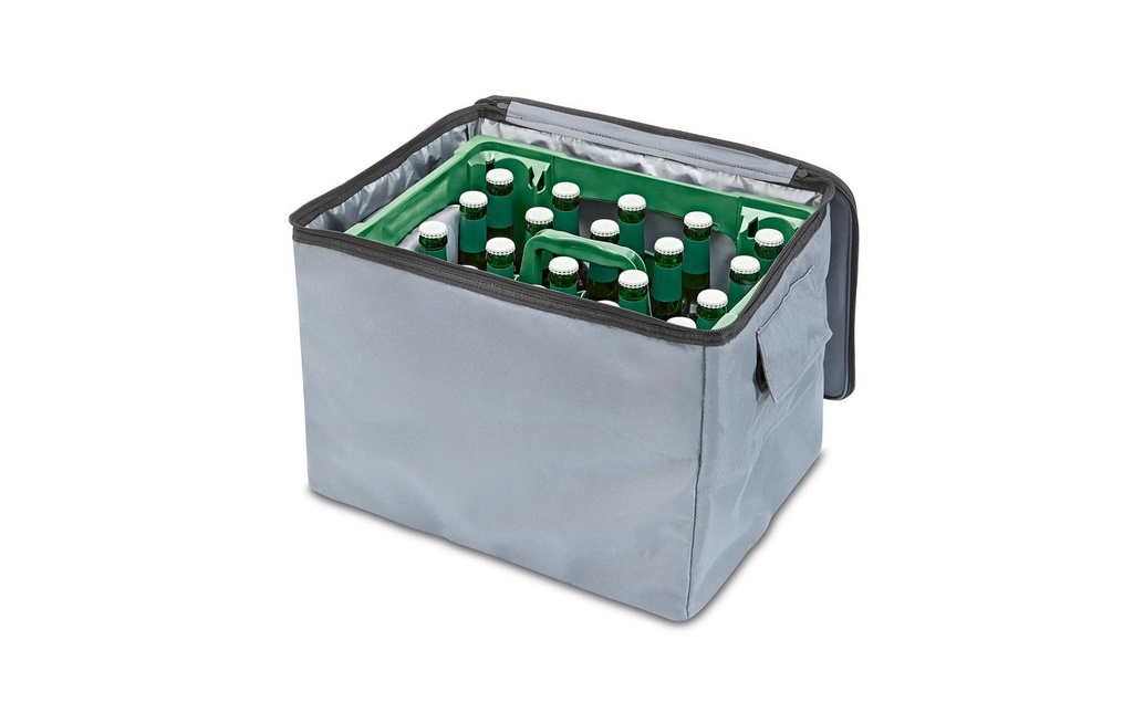 EASYmaxx Sac isotherme pour caisse de boissons 45 l gris