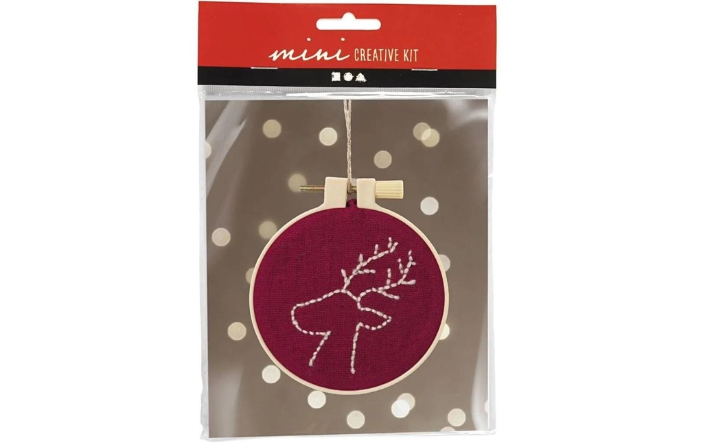 Creativ Company Kits de bricolage Broderie Renne