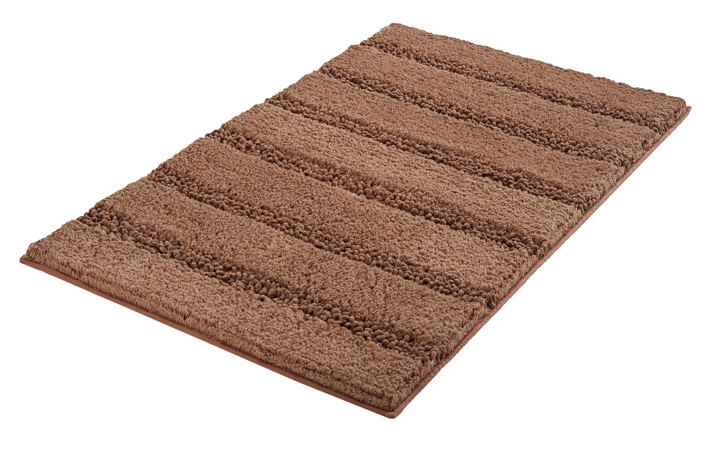 Kleine Wolke Tapis de bain Monrovia 70 x 120 cm, Gris cachemire