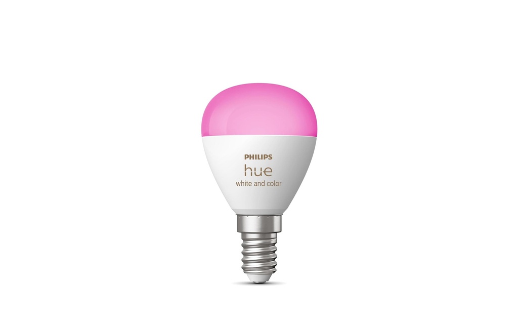 Philips Hue White & Color Ambiance E14 Lustre forme goutte 470 lm