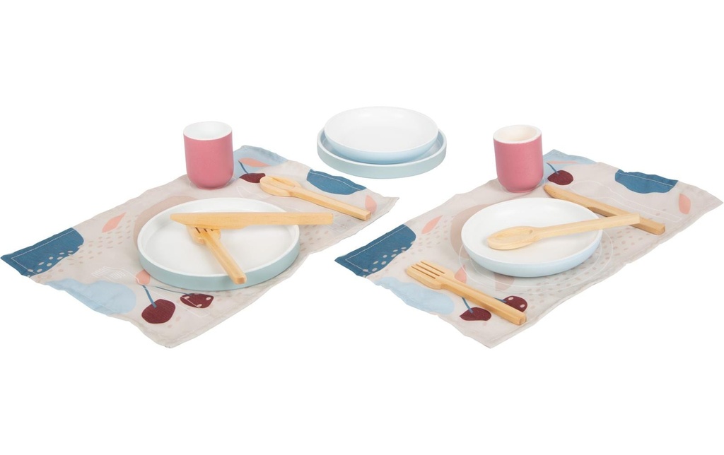 small foot Jouets Vaisselle Set tasty
