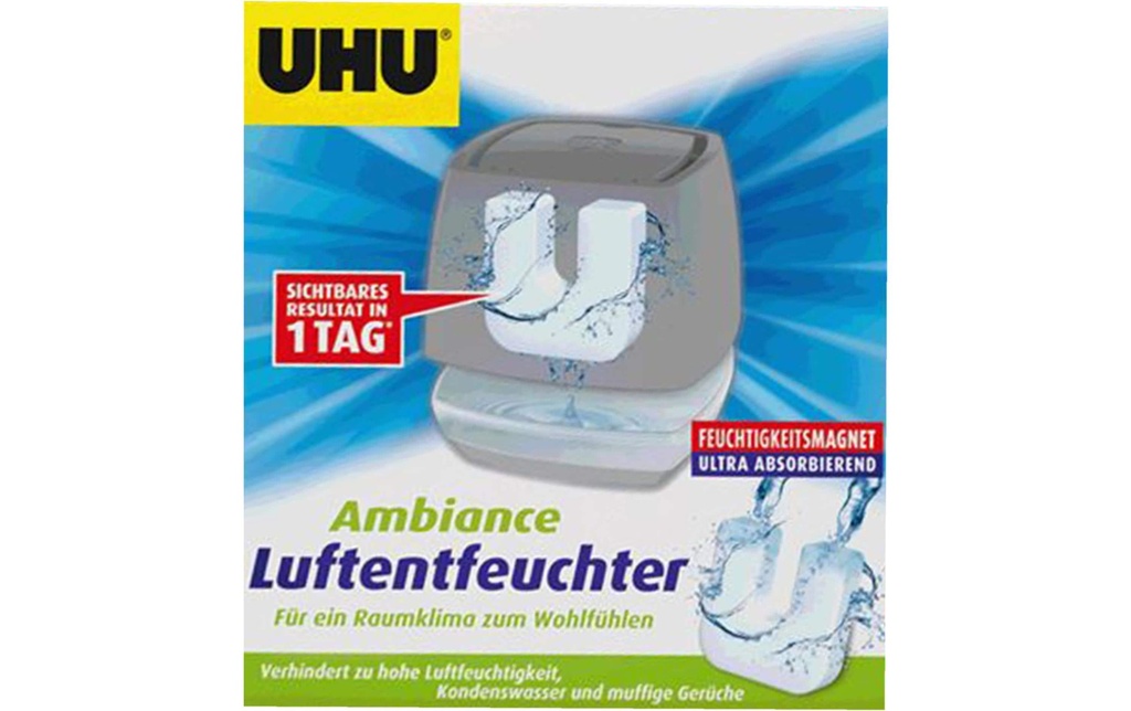 UHU Déshumidificateur Ambiance Anthracite, 450g
