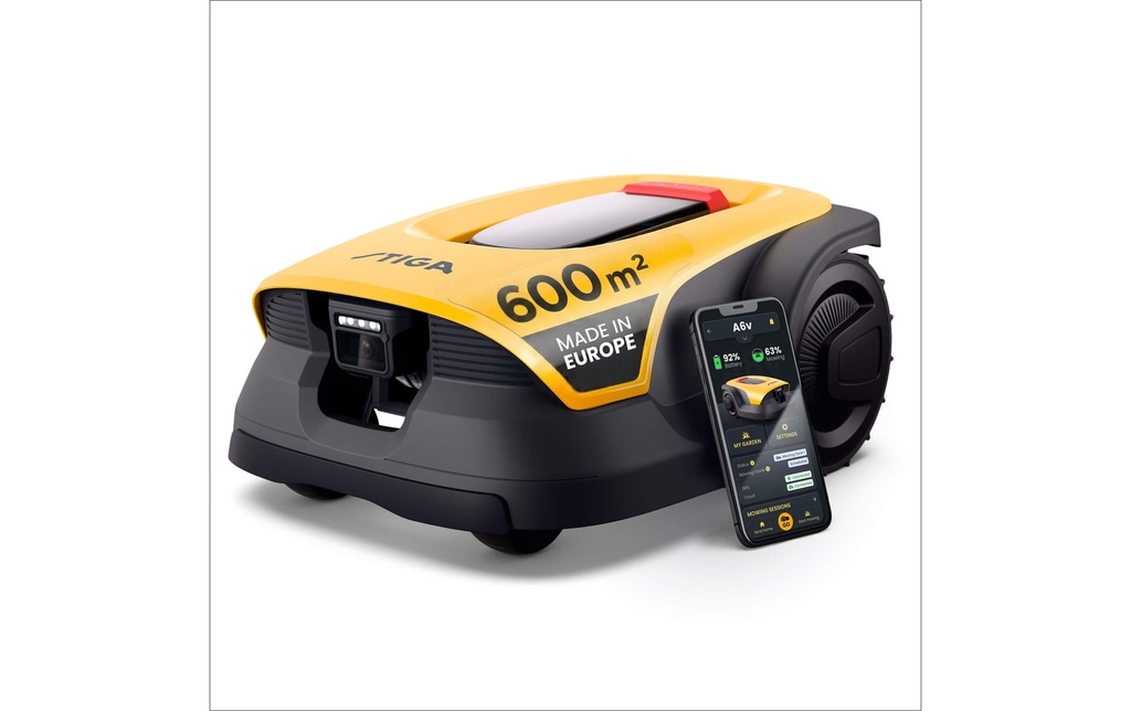 Stiga Robot de tonte autonome A6V batterie incluse