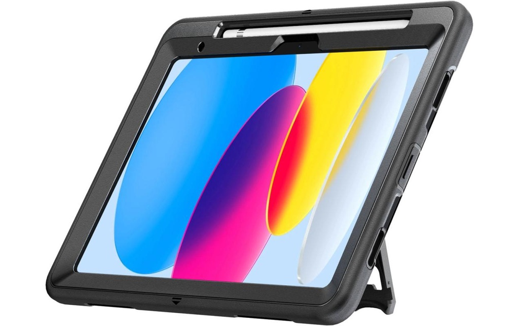 4smarts Tablet Back Cover Rugged Grip pour iPad 10e / 11e gén.