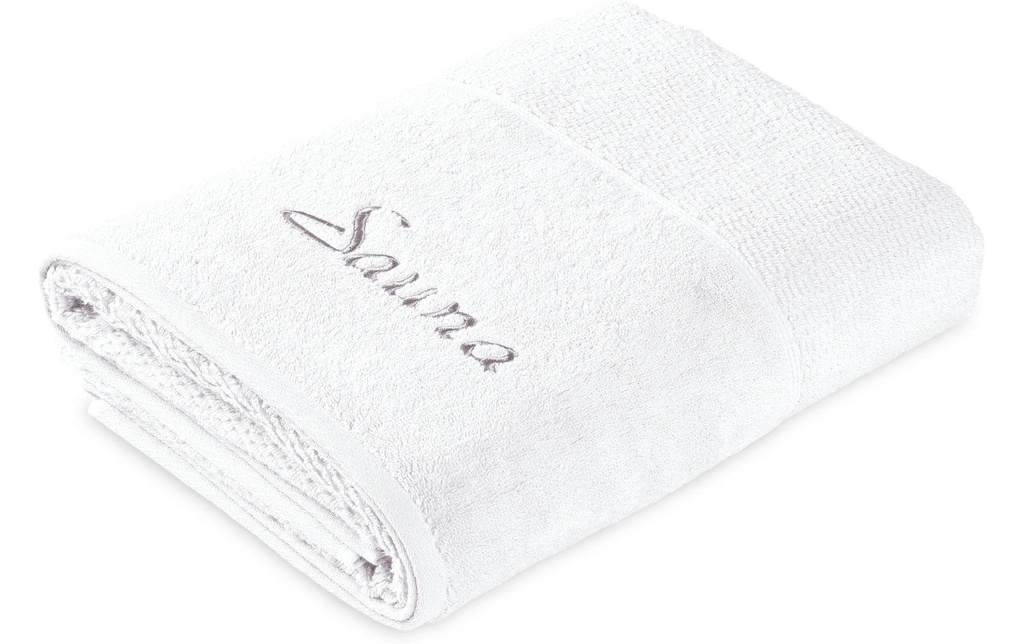 Frottana Serviette de sauna Pearl 80 x 200 cm,  Snow